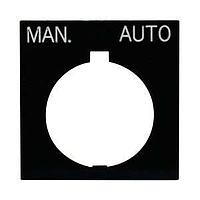 Eaton E34SP39 Legend Plate LGD PLT STD BK 2P HAND AUTO