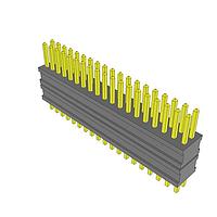 Samtec FW-19-02-G-D-207-140 Connectors Flexible Micro Board Stacking Header