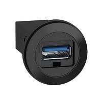 SCHNEIDER XB5PUSB3 USB Type A Connectors 22mm Plastic USB 3.0 Type A Port