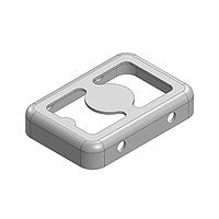 Masach Tech MS108-10F EMI/RFI Shield Frame, Two-Piece 10.8 x 7.4 x 2mm Two-piece Drawn-Seamless RF Shield/EMI Shield FRAME (CRS)
