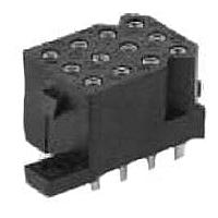 Eaton Souriau-Sunbank SMS12GE3T Receptacle 12P Socket Straight Boardmount