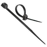 Essentra Components CT027F Cable Ties CABLE TIE STANDARD:NYL BLACK W/ HEAT STABILIZER
