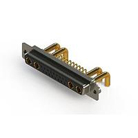 EDAC 630-21W4250-4T2 Mixed Contact D-Sub Connectors Right-angle Power Combo D-Sub Connector