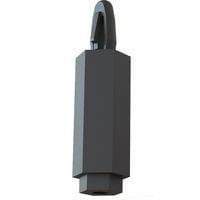 Essentra Components TCBN-T1-M3-6-6 PCB Support, Screw CB Spt,M3 Thrd Fem,Black,6MM Spc