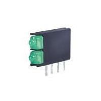 Kingbright WP4060VH/2GD LED Circuit Board Indicators Green Green Diffused 568nm 10mcd