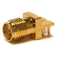 Mueller BU-1420761811 RF Connectors / Coaxial Connectors CONN SMA JACK STR. 50 OHM EDGE MOUNT