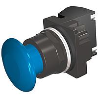 SIEMENS 52BM9W5J Pushbutton PUSHBUTTON,MOM,BLU,1 3/4" PLST,2POS,1NC