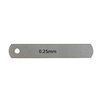 Niigata Seiki S075-025 Thickness Gause Leaf (0.25mm; ±0.015mm)