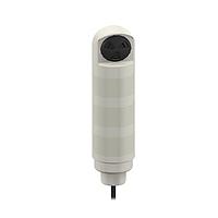 Banner Engineering TL50GYRBAOSIQ Tower Lights Tower Light: 4-Color Sealed; Omnidirectional Continuous Audible Indicator w/Intensity Adjust; Voltage: 18-30 V dc or 24 V ac; Environmental Rating: IP67; Input: Bimodal; Colors: Green Yellow Red Blue; 8-pin M12 Integral QD