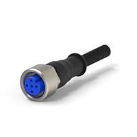 AMP Connectors - TE Connectivity 1-2273043-1 Sensor Cables / Actuator Cables 3pos PVC 1.5mM12 strt sckt pig shldA
