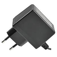 CUI Inc SWI6-12-E-P6R Wall Mount AC Adapters 7.2W 12V 0.6A EU 2.5rt cnt + Level VI