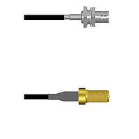 Amphenol Custom Cable Q-040710003072i RF Cable Assemblies BNC-SJB/SMA-SJ G174 72I