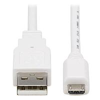 Tripp Lite U050AB-006-WH USB Cables / IEEE 1394 Cables 6FT ANTBACTL MCROUSB-B/USBACBL