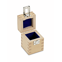 KERN 317-110-100 Wooden box for individual weights (Cylindrical/compact, 1 kg)