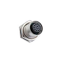 Amphenol LTW M12A-03PFFP-SF8002 Circular Metric Connectors M12 Circular Metric Connector, A Code, Metal, 4A, 03 pins, Female Connector, Female Contact, Hexagonal, M16*1.5, Screw Thread, PCB 180 , Receptacle, Front Fastened, Panel Thickness 4.5, IP68 / IP69K