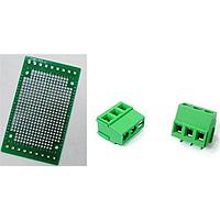 Bud Industries DMB-4772-CB Terminal Block Tools & Accessories Din Rail PCB 3.421 x 2.669"