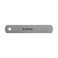 Niigata Seiki S075-003 Thickness Gause Leaf (0.03mm; ±0.005mm)