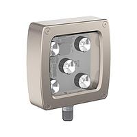 Banner Engineering WLC90WGL15PWMQ Heavy Duty LED Lights WLC90 Work Light; Dimensions: 90X90 mm; PWM Dimming; Voltage: 12-30 V dc; Environmental Rating: IP68g, IP69K; Color: White; 15 Deg Lens; Window: Glass; 4-pin M12 Integral QD; Side exit