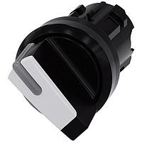 SIEMENS 3SU10022BC600AA0 Short Handle SEL SW, 2POS, MOM, SHORT HANDLE, WHT