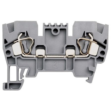 Terminal connection components for organized industrial and sensor wiring