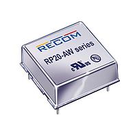 RECOM Power RP20-4812DAW/N-HC Isolated 20W DC/DC 1.6kV REG +/-12Vout Neg