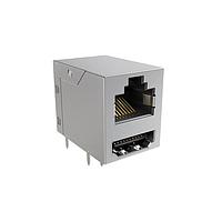 Amphenol Commercial Products RJE36188230H RJ45 Over HDMI Stacked RJ45 over HDMI 30 micro inch Contact Gold Plating