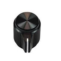 Vishay ACCKMP1316NLS14 Control Knob BOUTON ALU PT D12,7 H15,9 LS d6,35 BLK