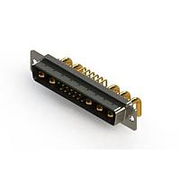 EDAC 629-17W5240-2T1 Mixed Contact D-Sub Connectors Right-angle Power Combo D-Sub Connector