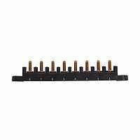 Eaton Bussmann C7021-02 Power Feed Through Terminal Block DUAL STUD BLK INSERT MOLD