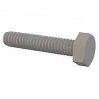 Essentra Components 0325020125XM225 Hex Hex Bolt, 1/4-20 Thread, 1 1/4 Lg