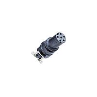 Amphenol LTW M8-06PFFT-EE0001 Circular Metric Connectors M Series Sensor Connector, M8, A Code, Plastic, 1.5A, 06 pins, Female Connector, Female Contact, SMT 180