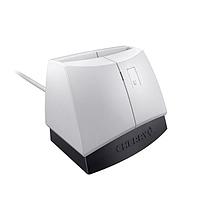 CHERRY ST-1144UB Smart Card Readers Pale Grey w/Black base, PCSC/EMV Smart Card Reader, USB, CAC and FIPS-201 certified. TAA compliant