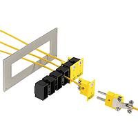 OMEGA MSS-12 Snap Strips for Mounting Miniature Thermocouple Panel Jack Connectors (Miniature Female Thermocouple Connector)