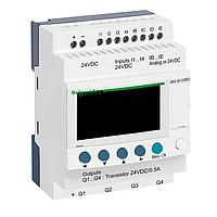 SCHNEIDER SR2B122BD Smart Relay SR2 12 I-O ST 24 VDC w/ display