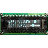 Matrix Orbital VK162-12-E Character Display Modules 16x2 Grn Txt Blk B/G No B/L Ext. Temp