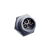 Amphenol LTW AAAA-CML09000071 Connectors Ceres, Middle Size, Plastic, 20A+0.8A, 09 pins, Male Connector, Male Contact, Circular, 2 Points Lock, PCB 180 , Receptacle, IP67