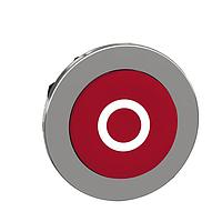 SCHNEIDER ZB4FL432 Button FLUSH RED PROJECTING PB HEAD WH MARKED O