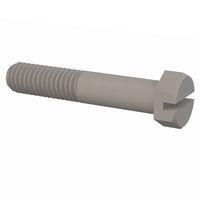 Essentra Components 3237516200 Slotted Hex Slotted Hex Screw, 3/8-16 Thread, 2 Lg