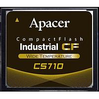 Apacer AP-CF512MRHNS-ETNRK Compact Flash Cards Industrial CS710-CF SLC Non-Removable 512MB 24nm Wide Temp