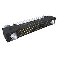 Amphenol Socapex HDASE050YD-000LF Connectors HDAS Receptale 50 Straight PC tail contacts Lead Free