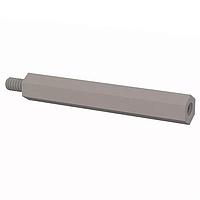 Essentra Components 36440MF200 Hex Male Female Threaded Standoff, #4-40, 2 in Spacer
