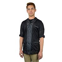 Desco 74319 Jacket with Convertible Sleeves (Black, 6X-Large)
