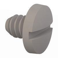 Essentra Components 010440B014 Machine Screw Binder Slotted Screw, #4-40 Thread, 9/64 in Lg