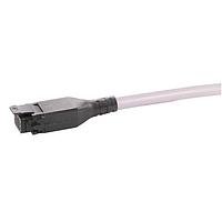 HARTING 33401100703050 Overmolded Cables Han 1A Overmolded 12pole latch locking, female to flying leads- PVC 5m