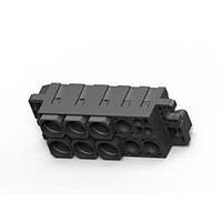 AMP Connectors - TE Connectivity 2212172-1 Heavy Duty Power Connectors FORGE, ASSY PIN, 6#0 3#4-1#8-0#12-0#22
