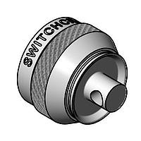 CONXALL TS2PCAPM Sealed Cap IP68 Sealed Cap For Dura-Twist Panel Connectors, Metal