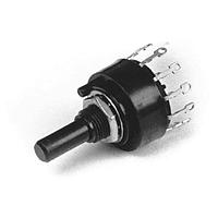 Electroswitch C5P0112N-RA Rotary Switches 1P 12POS 30DEG ADJ NON-SHORTING PCB
