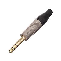 Amphenol Audio TS3P-AU BULK Phone Connectors 3 POLE STEREO PLG SAT NI GLD PLTD CONT