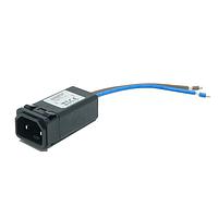 Schaffner FN9274S1B-6-07 Inlets 6A 3.2mH 0.22uF Wire leads Snap-in