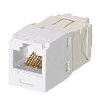 Panduit CJ688TGWH Modular Mini-Com Module Cat 6 UTP 8P/8W
